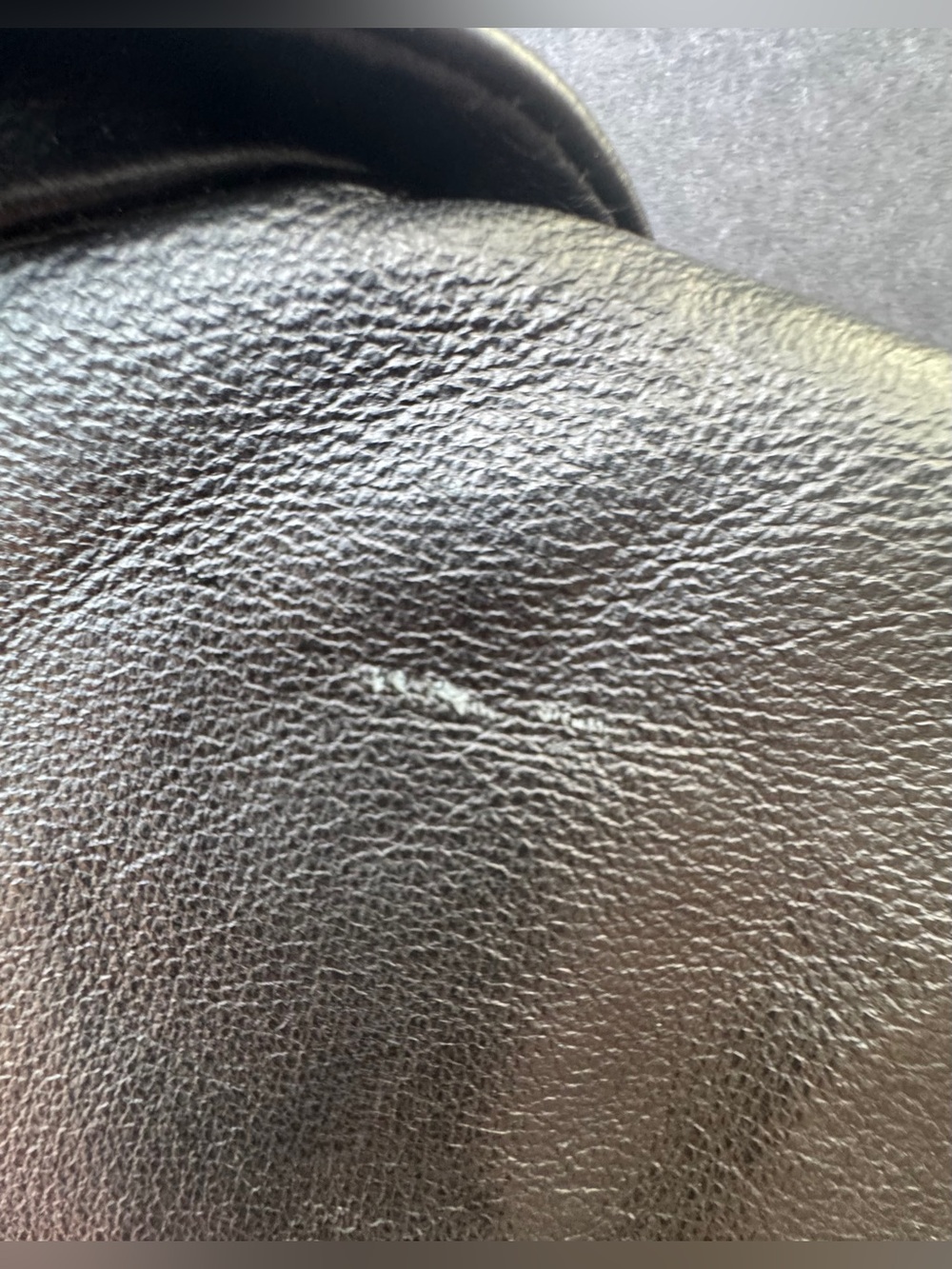 GUESS Women's Black Leather Blazer Jacket - Picture 7 of 15